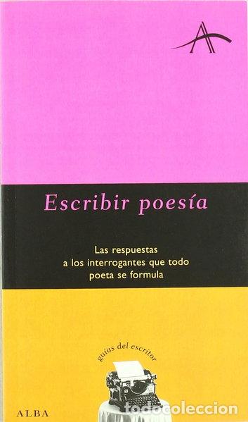 Libros: Escribir poes&iacute;a- 9788484281535