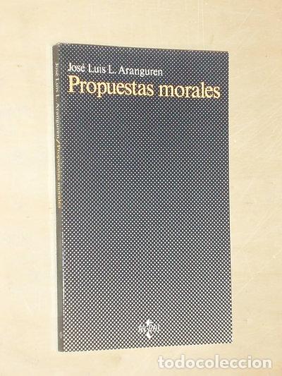 B&uuml;cher: Propuestas morales- 9788430910809