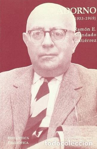 books: Theodor W. Adorno (1903-1969)- 9788479230289