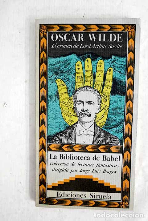 Livros em segunda m&atilde;o: El crimen de Lord Arthur Savile.- Wilde, Oscar
