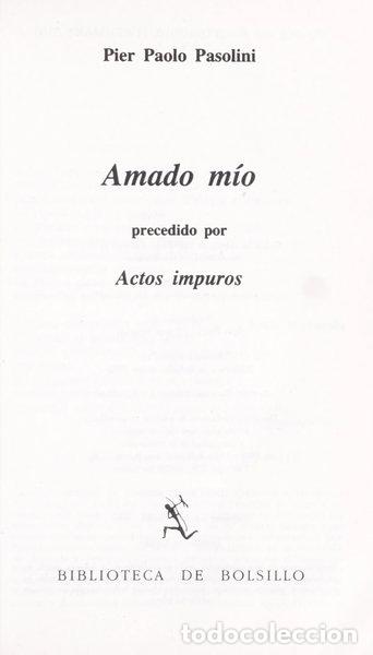 Libros: Amado m&iacute;o- 9788432230721