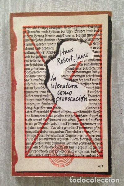 Libros: La literatura como provocaci&oacute;n- 9788429712094