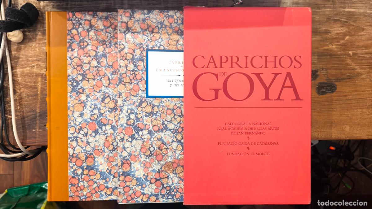 books: CAPRICHOS DE FRANCISCO DE GOYA. UNA APROXIMACI&Oacute;N Y TRES ESTUDIOS (2 VOL.) - Juan Carrete; Nigel Glen