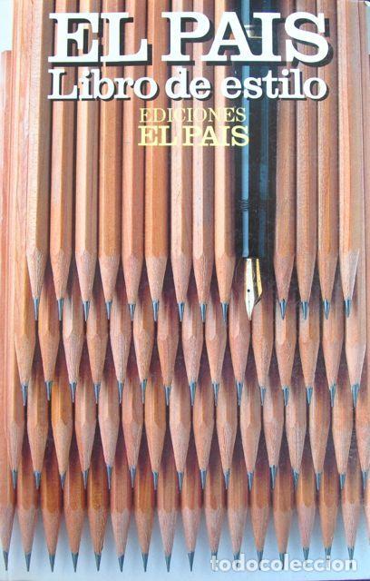 books: LIBRO DE ESTILO. EL PAIS