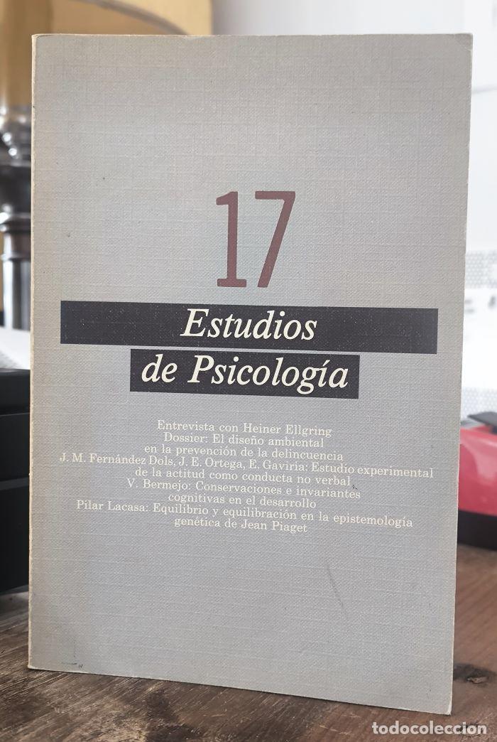 books: ESTUDIOS DE PSICOLOG&Iacute;A N&ordm;17 - 1984 - VV.AA.