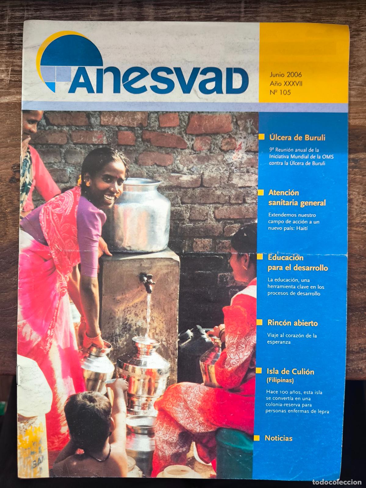 Libri di seconda mano: ANESVAD. JUNIO 2006 - A&Ntilde;O XXXVII - N&ordm; 105