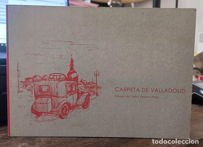 Libri di seconda mano: CARPETA DE VALLADOLID. DIBUJOS DE CARLOS VELASCO PLAZA - Santiago Garc&iacute;a Vegas (Ed.); Fernando Regue