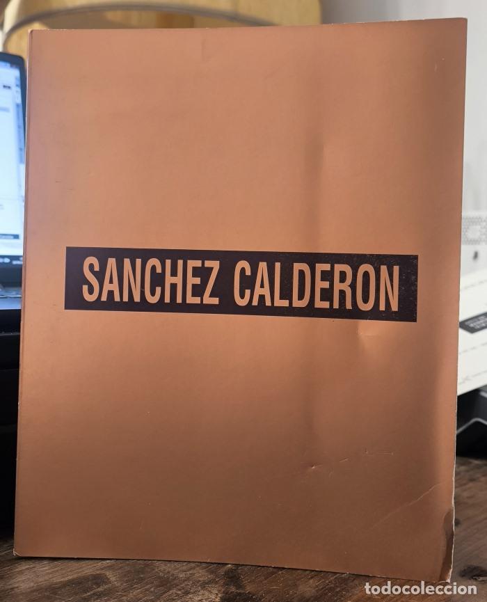 books: S&Aacute;NCHEZ CALDER&Oacute;N - Francisco Calvo Serraller