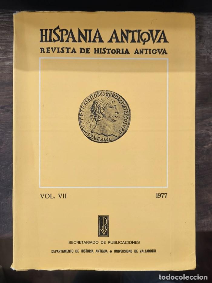 books: HISPANIA ANTIQUA. REVISTA DE HISTORIA ANTIGUA VII - VV.AA.