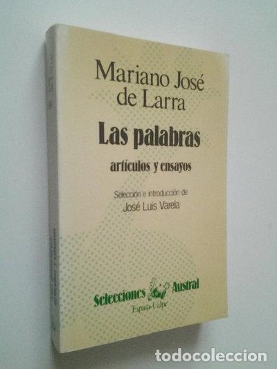 Libros: Las palabras- 9788423921041