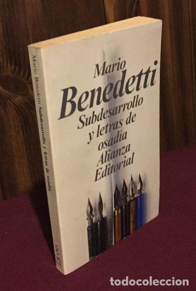 Libros: Subdesarrollo y letras de osad&iacute;a- 9788420602639
