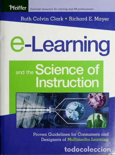 Livros em segunda m&atilde;o: e-Learning and the Science of Instruction- 9780787960513