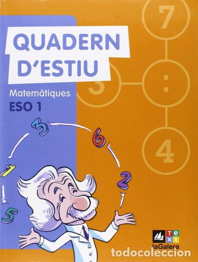 Libros: Quadern d'estiu Matem&agrave;tiques 1- 9788441219342
