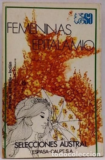 Libros: Femeninas. Epitalamio- 9788423920297