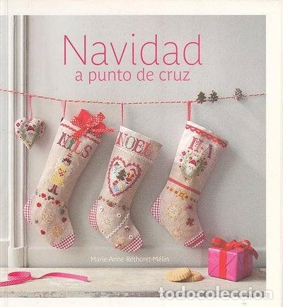 Libros: Navidad a punto de cruz- 9788490560990