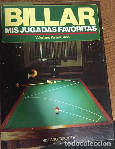 Libros: Billar. Mis jugadas favoritas- 9788425508547