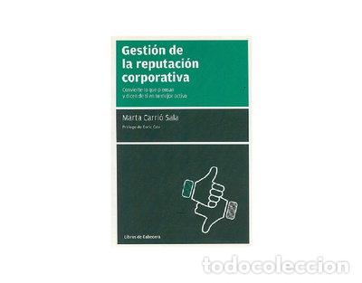 books: Gesti&oacute;n de la reputaci&oacute;n corporativa- 9788494057267