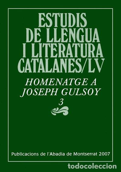Livres: Homenatge a Joseph Gulsoy, 3- 9788484159735