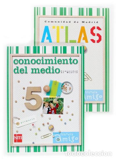 Livros em segunda m&atilde;o: Conocimiento del medio. 5 Primaria. Planeta Amigo. Comunidad de Madrid- 9788467505689