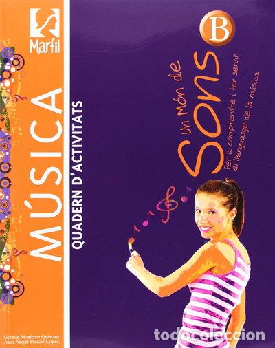 Libri di seconda mano: Un m&oacute;n de sons B, m&uacute;sica, ESO. Quadern d'activitats- 9788426813893