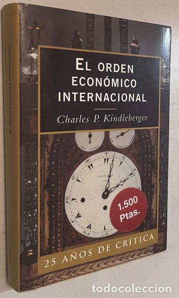 books: El orden econ&oacute;mico internacional- 9788474235531