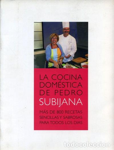 Livros em segunda m&atilde;o: La cocina dom&eacute;stica de Pedro Subijana- 9788480919920