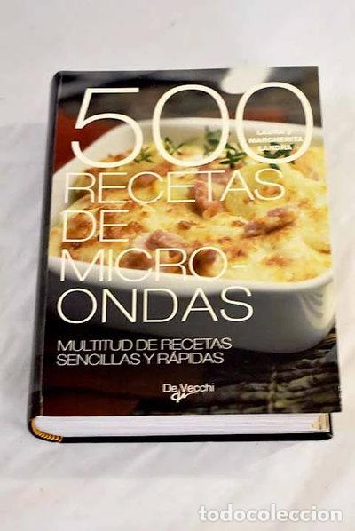 Libros: 500 recetas de microondas- 9788431538767