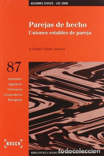 Livros em segunda m&atilde;o: Parejas de hecho (Uniones estables de pareja)- 9788497902397