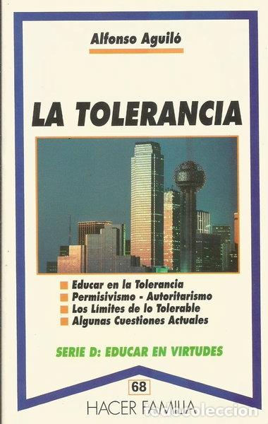books: La tolerancia- 9788482390154