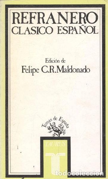 B&uuml;cher: Refranero cl&aacute;sico espa&ntilde;ol- 9788430640126