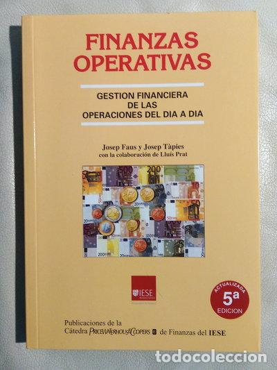 Libros: Finanzas Operativas- 9788486851385
