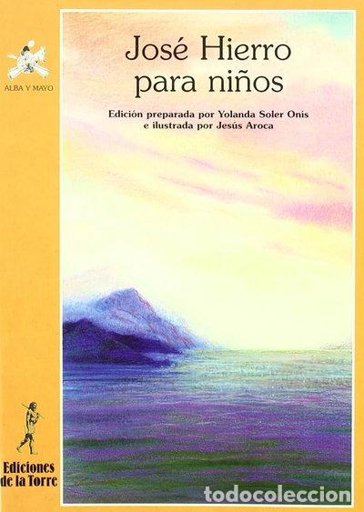 Libros: Jos&eacute; Hierro para ni&ntilde;os- 9788479602178