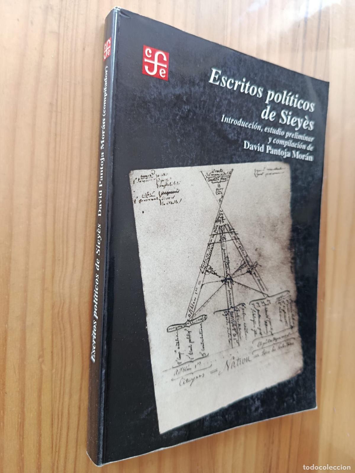 Libros: ESCRITOS POLITICOS DE SIEYES - DAVID PANTOJA MORAN