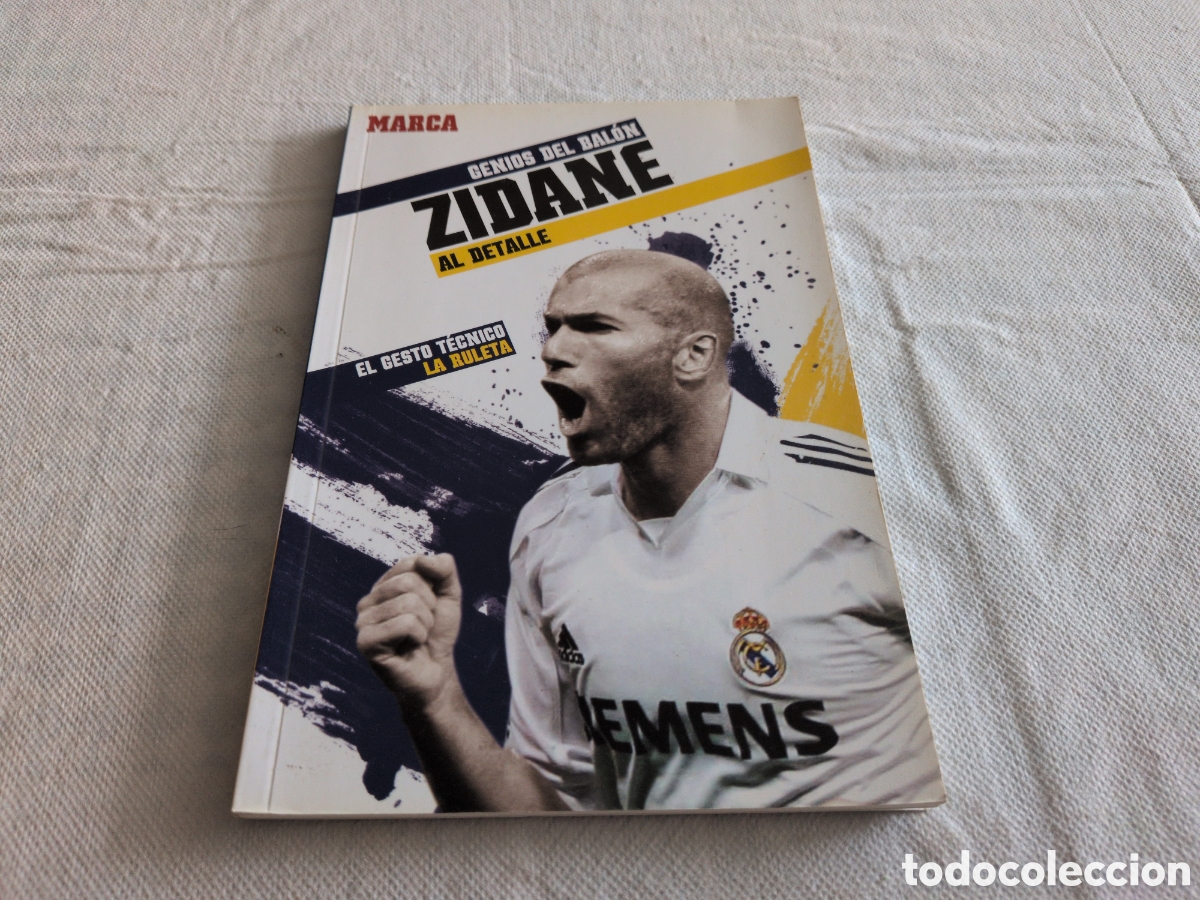 Libros: Lote de 2 libros. Genios del bal&oacute;n. Zidane y Ra&uacute;l. Marca - Foto 6