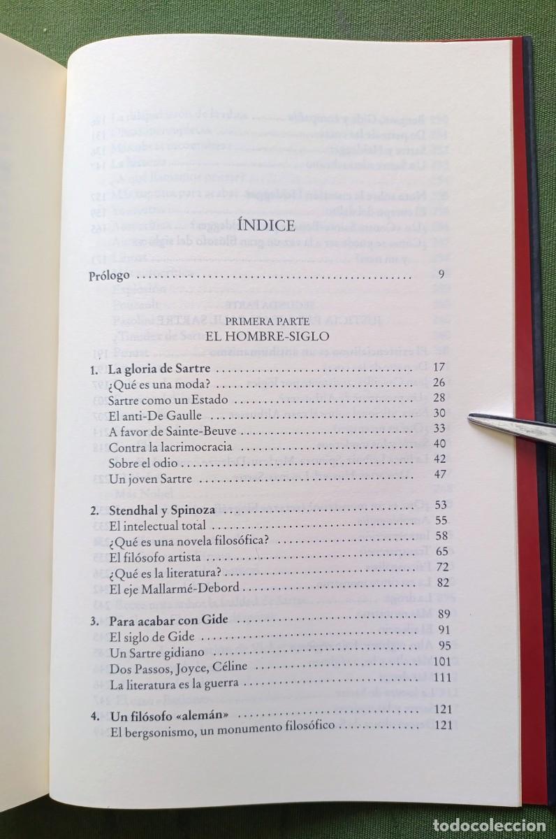 Libros: EL SIGLO DE SARTRE - BERNARD-HENRI L&Eacute;VY - EDICIONES B - 2001. - Foto 3