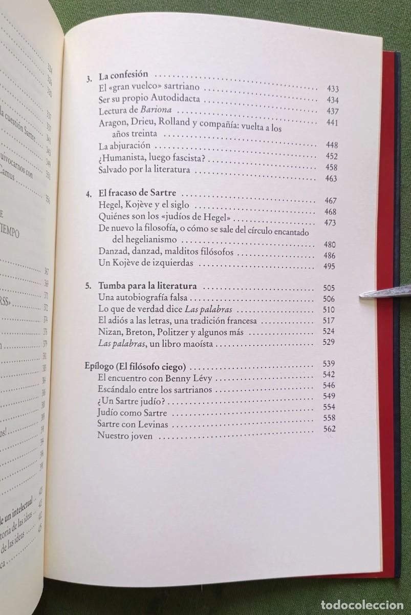 Libros: EL SIGLO DE SARTRE - BERNARD-HENRI L&Eacute;VY - EDICIONES B - 2001. - Foto 7