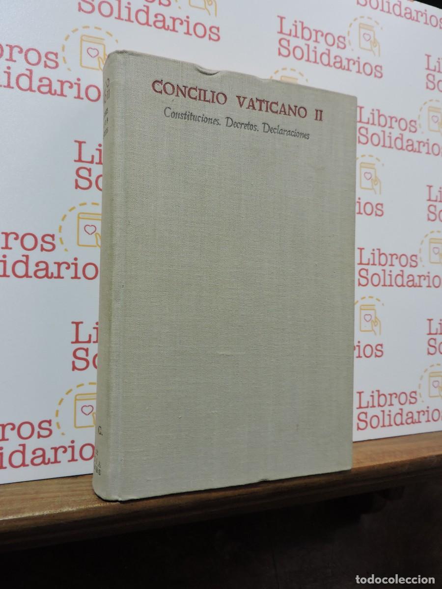 Libros: Concilio Vaticano II. Constituciones. Decretos. Declaraciones. Madrid, 1965