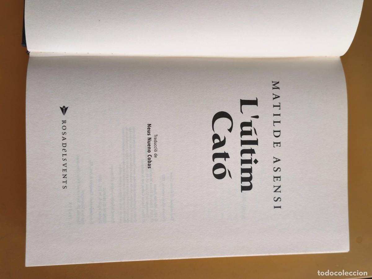 Livros em segunda m&atilde;o: l'ultim cato. matilde asensi