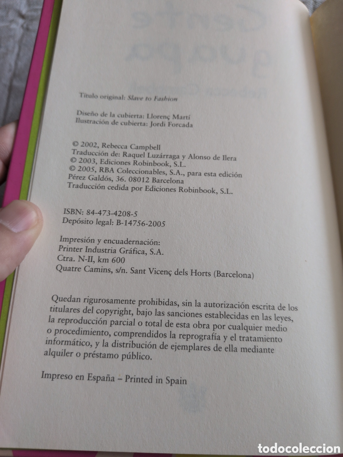 Libros: Gente guapa - Rebecca Campbell. RBA. - Foto 2