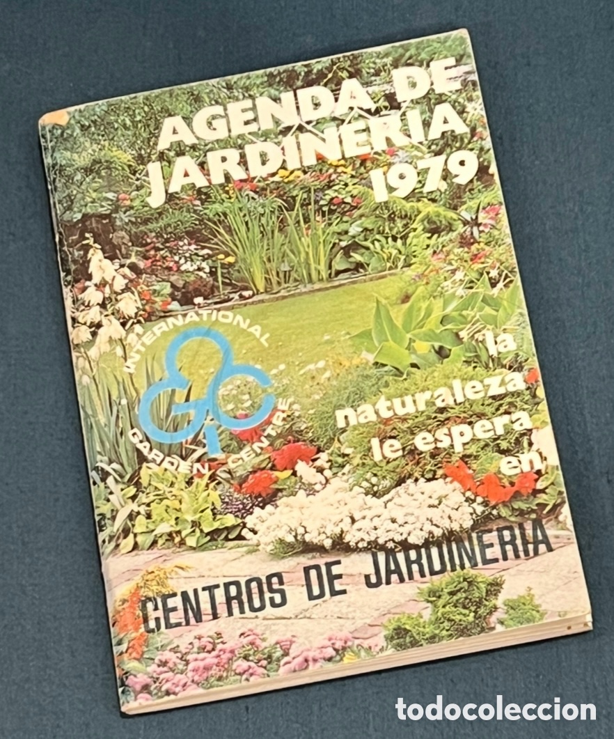 Libros: Libro. Agenda de jardiner&iacute;a. Centros de Jardiner&iacute;a. Elche. Alicante. 1979.