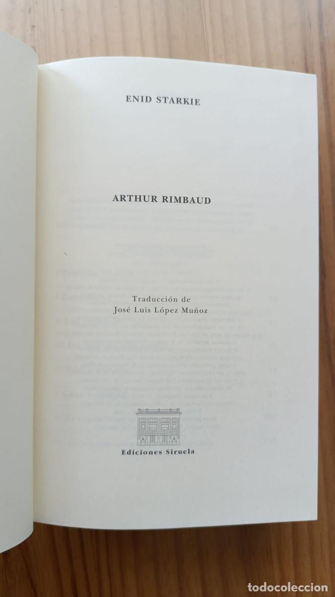 Libros: ARTHUR RIMBAUD - ENID STARKIE - Foto 5