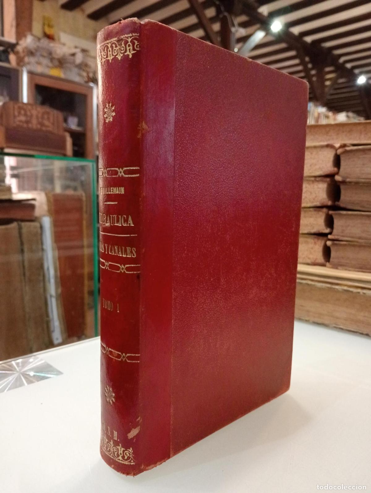 Livres: Encyclop&eacute;die des travaux publics. Navigation int&eacute;rieure, rivi&egrave;res et canaux. Tomo I - Guillemain, P.