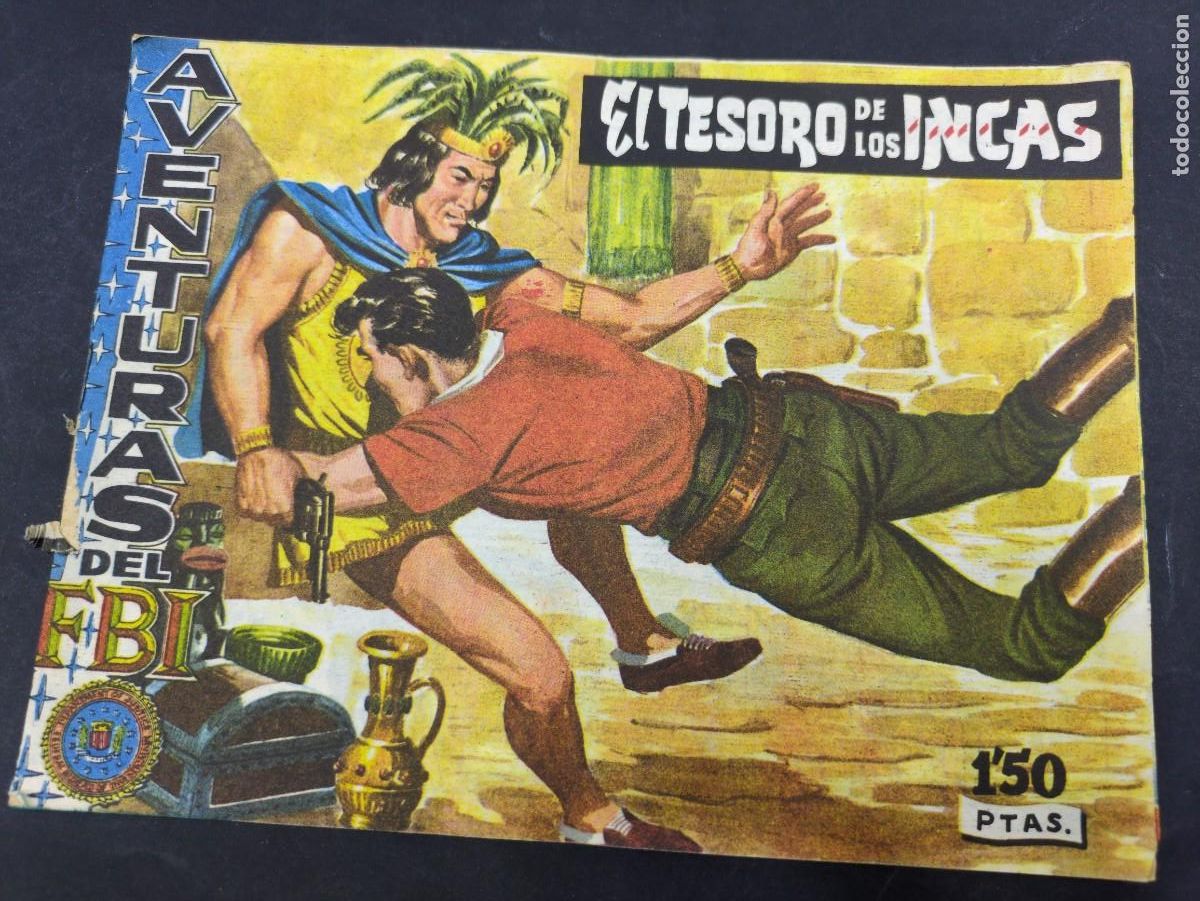 Libros: tesoro de los incas aventuras del FBI