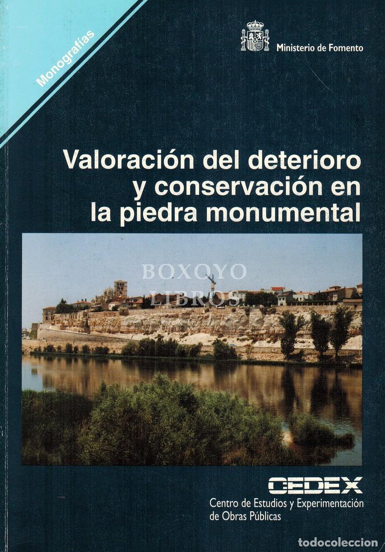 Libros: A&Ntilde;ORBE URMENETA, M&oacute;nica. Valoraci&oacute;n del deterioro y conservaci&oacute;n en la piedra monumental