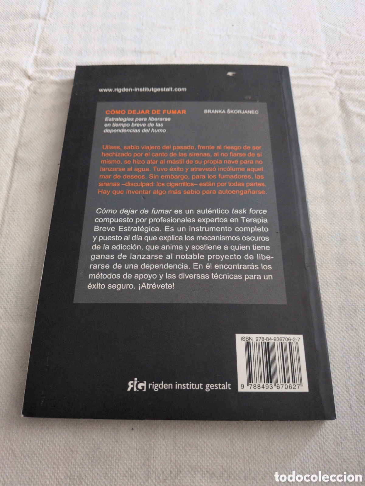 Libros: Como dejar de fumar - Branka Skorjanec. Ridgen institut gestalt - Foto 2