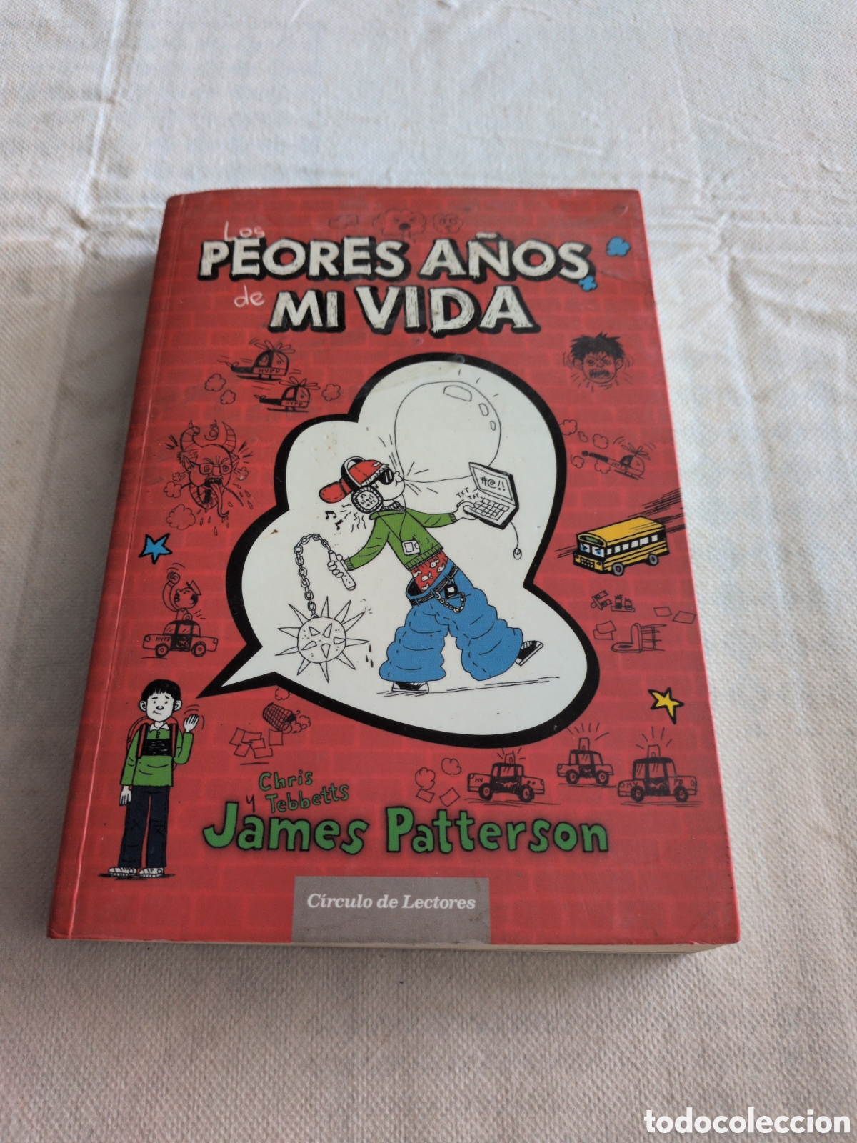 Livros em segunda m&atilde;o: Los peores a&ntilde;os de mi vida - James Patterson. Circulo de lectores.