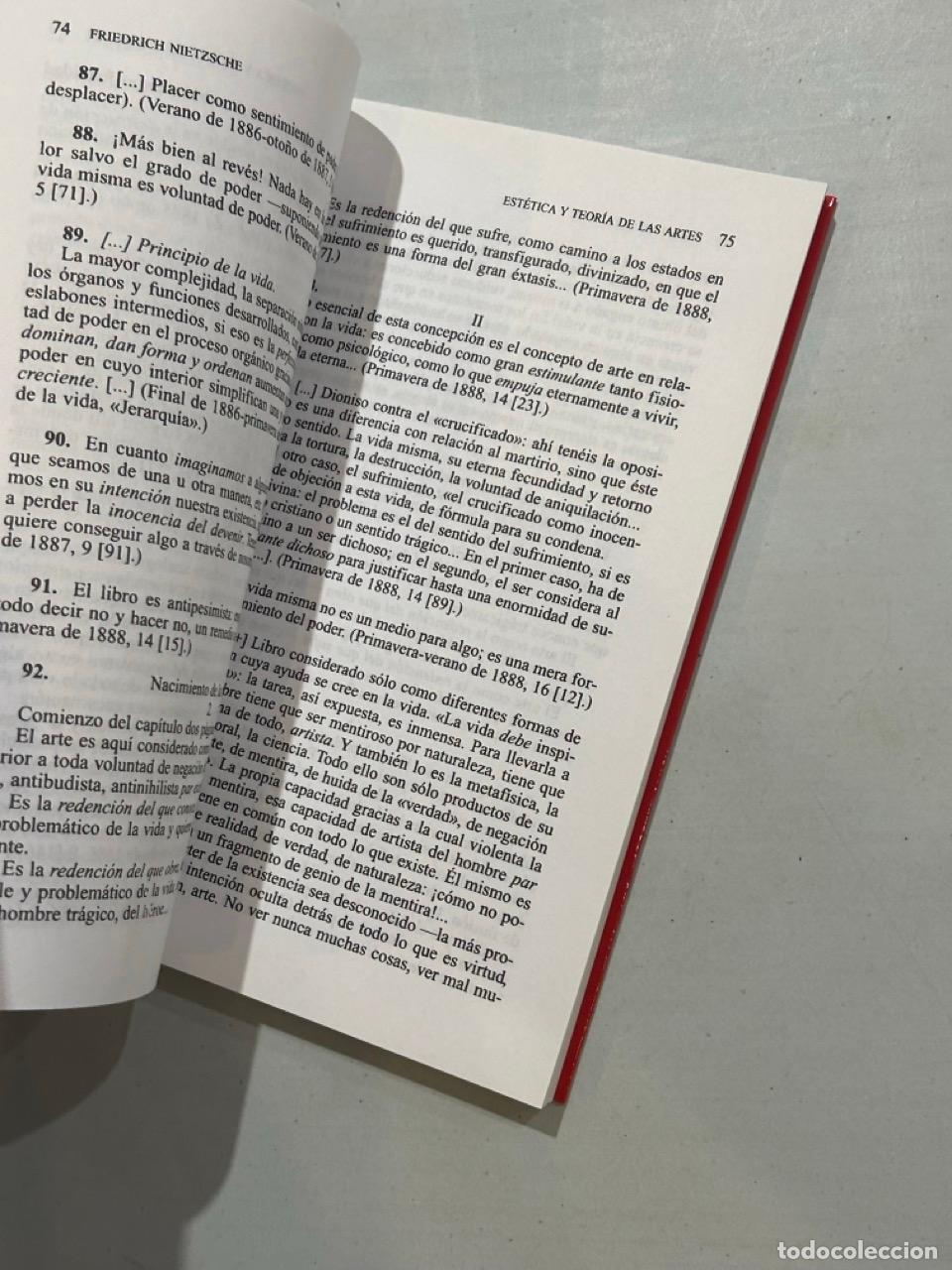 Libros: Friedrich Nietzsche - Est&eacute;tica y teor&iacute;a de las artes - Foto 2