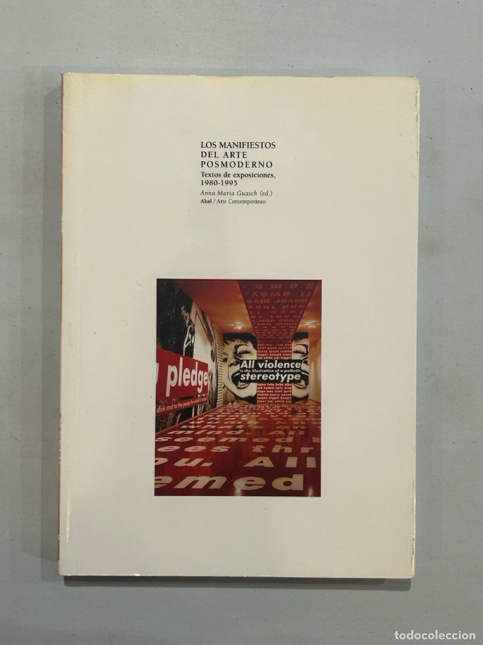 Libros: Anna Maria Guasch - Los manifiestos del arte posmoderno