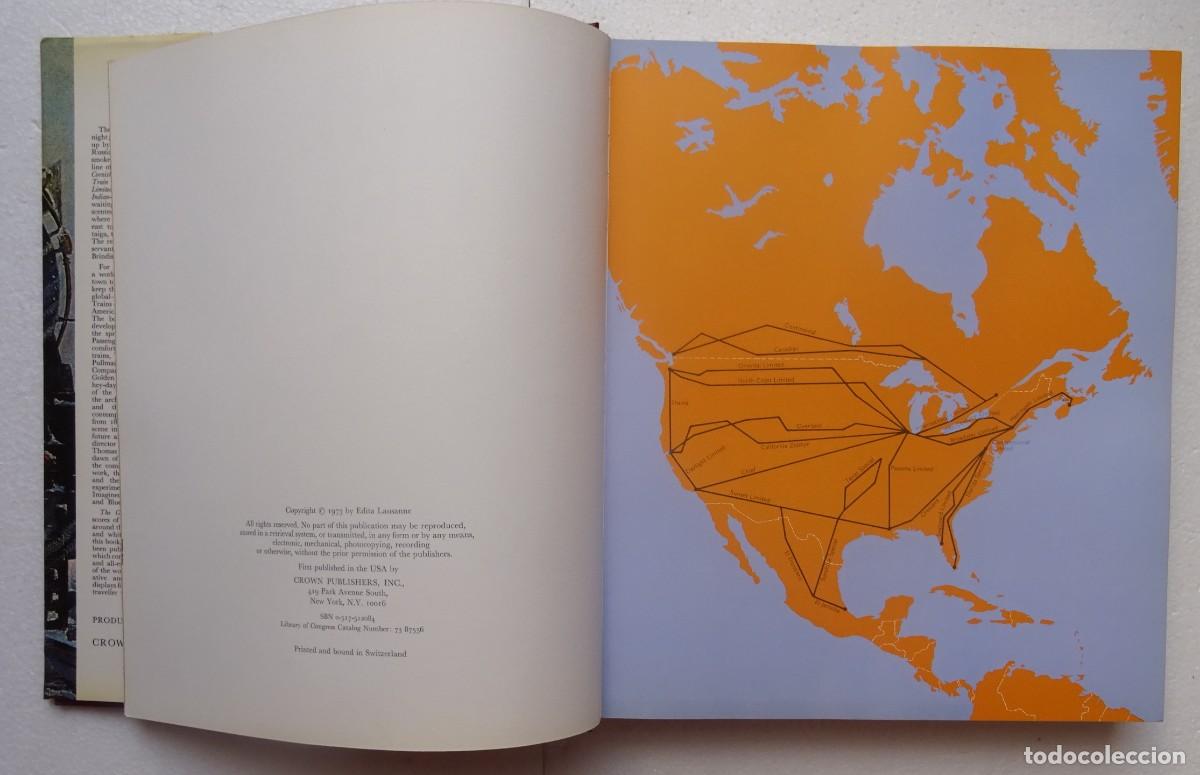 Libros: THE GREAT TRAINS Laussane 1973 - Foto 4
