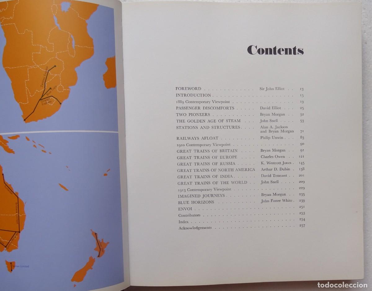 Libros: THE GREAT TRAINS Laussane 1973 - Foto 5